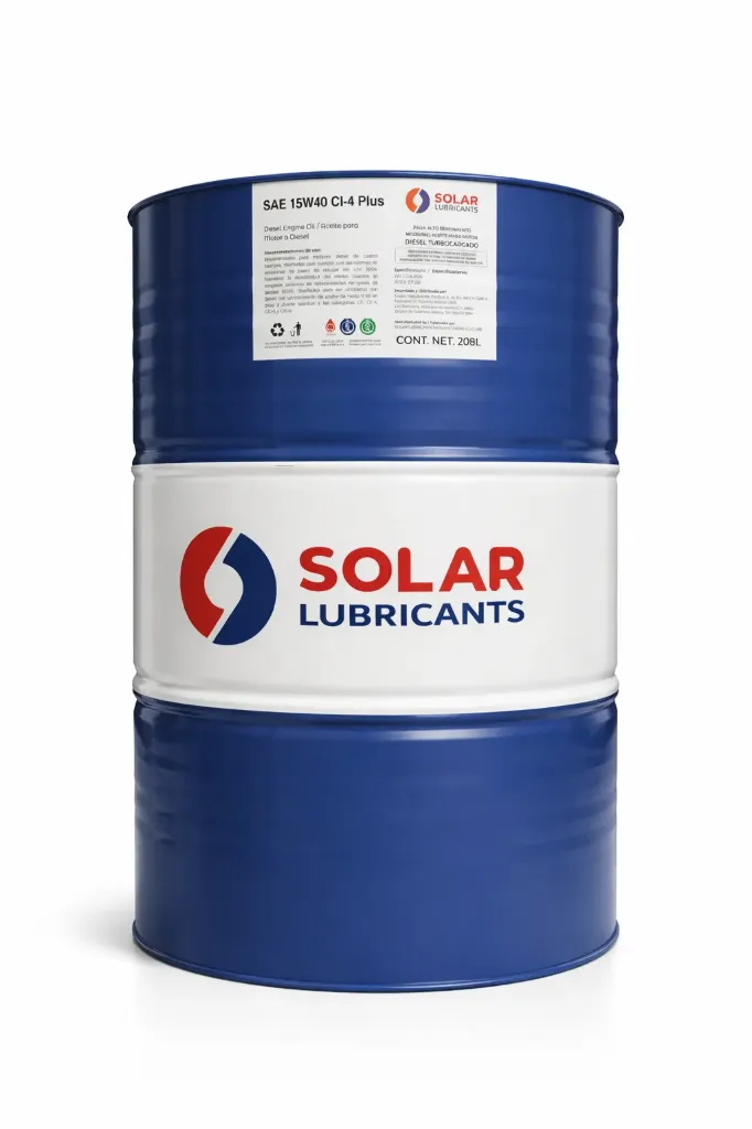 [SMD15W40CI4+208000ML] Aceite Diesel Premium 15W40 CI4 PLUS 208 LTS SOLAR