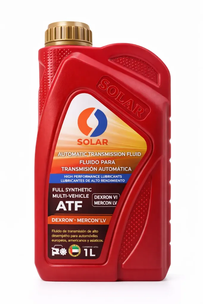Fluido de Transmisión Automática Fully Synthetic ATF DEXRON VI / MERCON LV 1 LT SOLAR