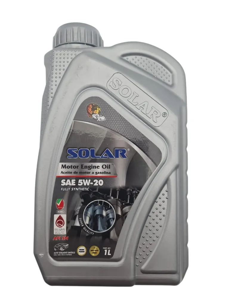 [SS5W20SN1000ML] Aceite Sintético 5W20 SN 1 LT SOLAR