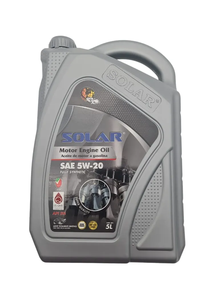 [SS5W20SN5000ML] Aceite Sintético 5W20 SN 5 LTS SOLAR